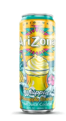 ARIZONA WHIPPED PINEAPPLE ORANGE 650ml