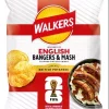 WALKERS ENGLISH BANGERS AND MASH SHARING CRISPS 150g