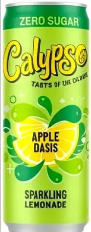 CALYPSO APPLE OASIS ZERO SUGAR 330ml