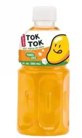 TOK TOK FRUIT JUICE WITH NATA DE COCO (MANGO) 300ml **