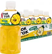 TOK TOK FRUIT JUICE WITH NATA DE COCO (PINEAPPLE) 300ml **