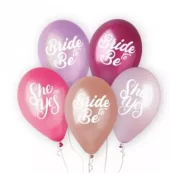 Ballonger Bride to be/She said yes 5pk