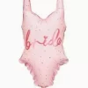Folieballong Bride swimsuit 46x76 cm