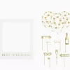 Wedding selfie photo frame kit best wedding