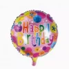 Folieballong happy bday rosa