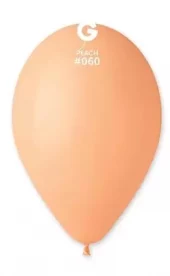 060 Gemar lateksballonger fersken / Peach 33cm