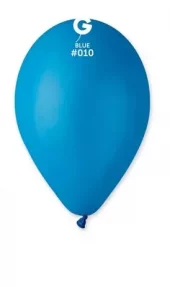 010 Gemar lateksballonger blå / Blue 33cm 10pk