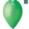 012 Gemar lateksballonger grønn / Green 33cm 10stk