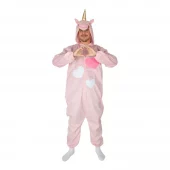 Kostyme enhjørning voksen (onesize)