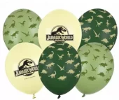 Jurassic world gummiballonger 6pk