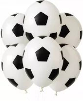 Fotball ballonger 6 pk