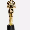 Oscarstatuett Gold award trophy