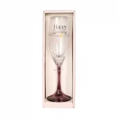 SPARKLING GLASS HAPPY BIRTHDAY
