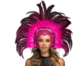 Samba hodeplagg rosa