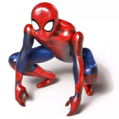 Spiderman folieballong standing 60x60cm