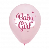 Baby girl lyserosa ballonger 8 pk