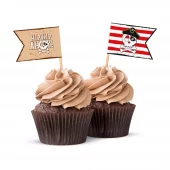 Pirat Hip hip ahoy partypicks 12 pk