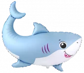 Sharky haiballong 87x89 cm