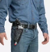 Cowboy pistol og belte