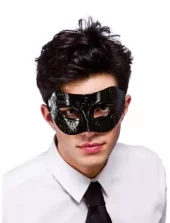 Maskerademaske romer svart