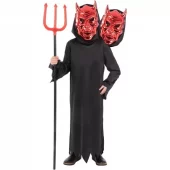 2 headed demon reaper kostyme L (10-12 år)
