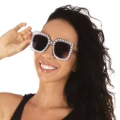 Disco glasses - silver