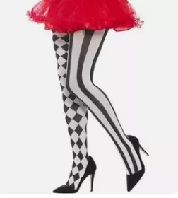 Harlequin strømpebukse