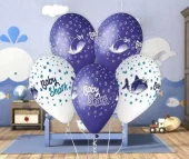 Baby shark gummiballonger 5pk 33cm Ø