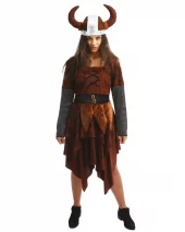 Viking kostyme dame S/M