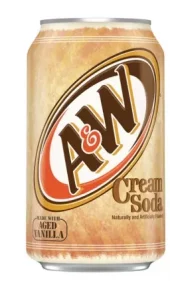 A & W cream soda 355ml