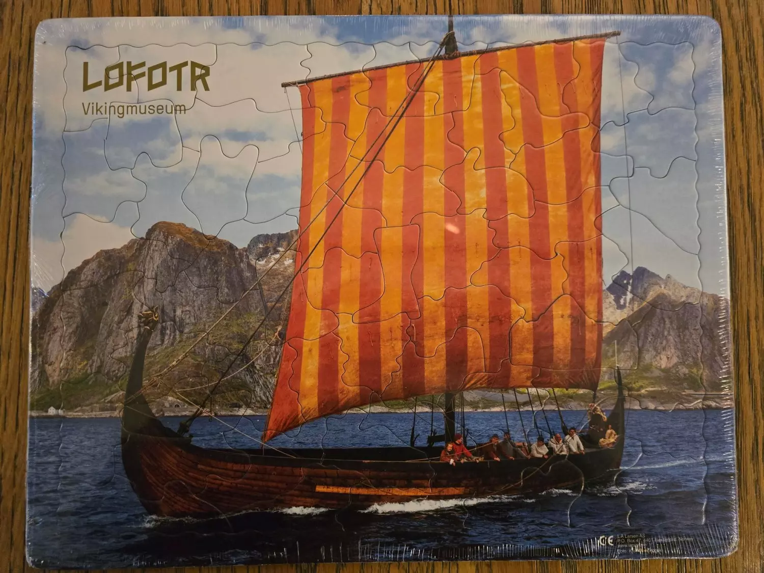 Puslespill Vikingskip