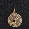 Slangeamulett bronze Birka (2085)