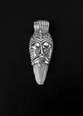 ANSIKTSMASKE TISSØ SØLV (1128)