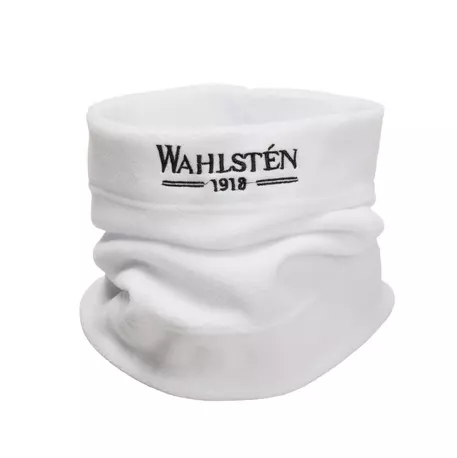 WAHLSTEN POLAR HALSDUK I FLEECE MATERIAL, VIT