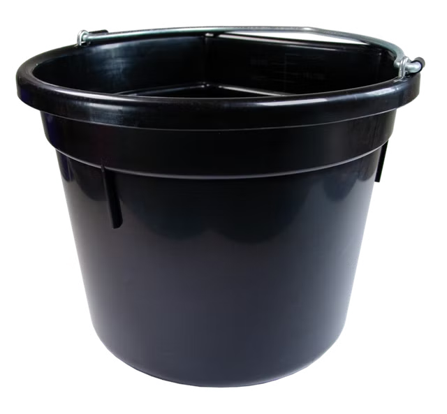 Bøtte Heimer Rettvegg Svart 20 liter