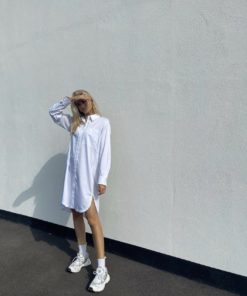 Leveteroom Isla solid23 shirt dress skjorte kjole