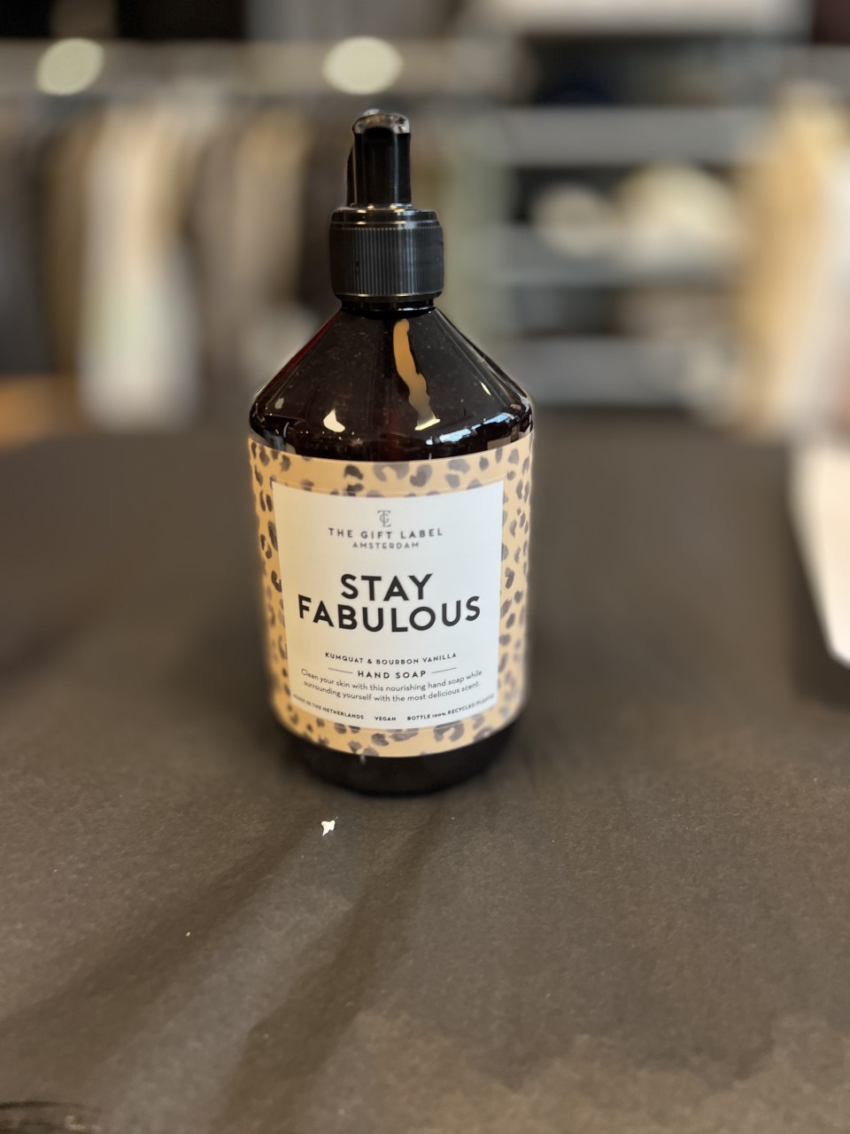 GiftLabel Hand Soap Stay Fabulous