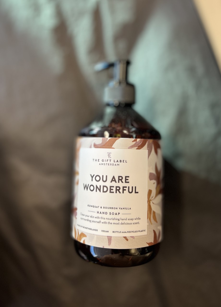 GiftLabel Hand soap You are Wonderful