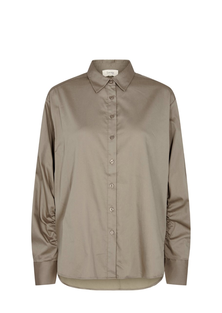 Leveteroom Isla solid 55 Shirt Skjorte