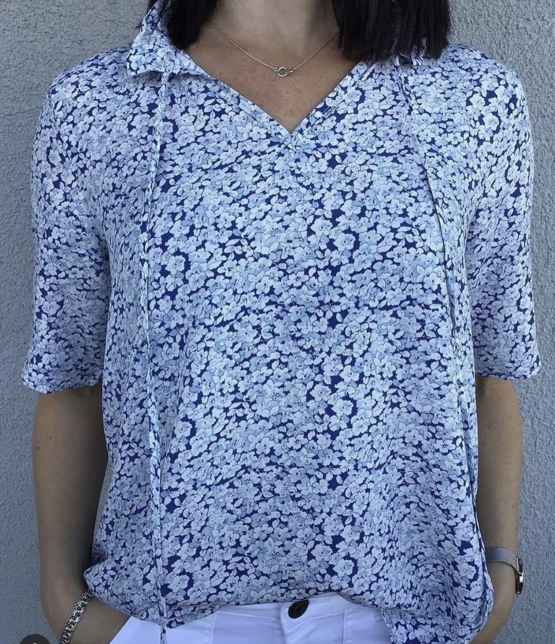 Isay Poline s/s Blouse, Bluse