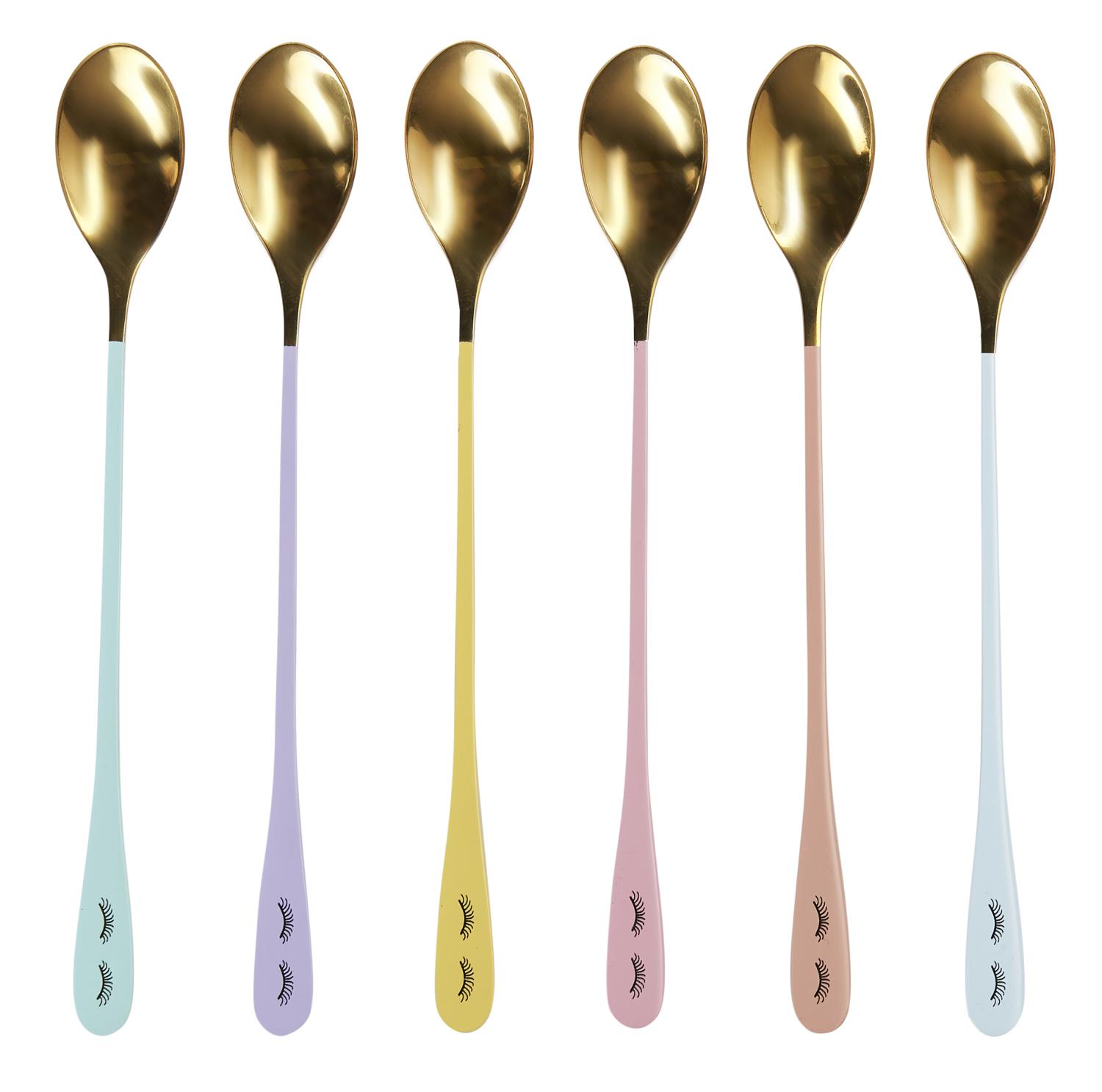 Spoon set 6 ass multi