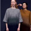 Cathrine Hammel Graded mohair poncho