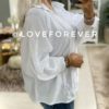 LoveForever Lance Cotton Blouse Skjorte