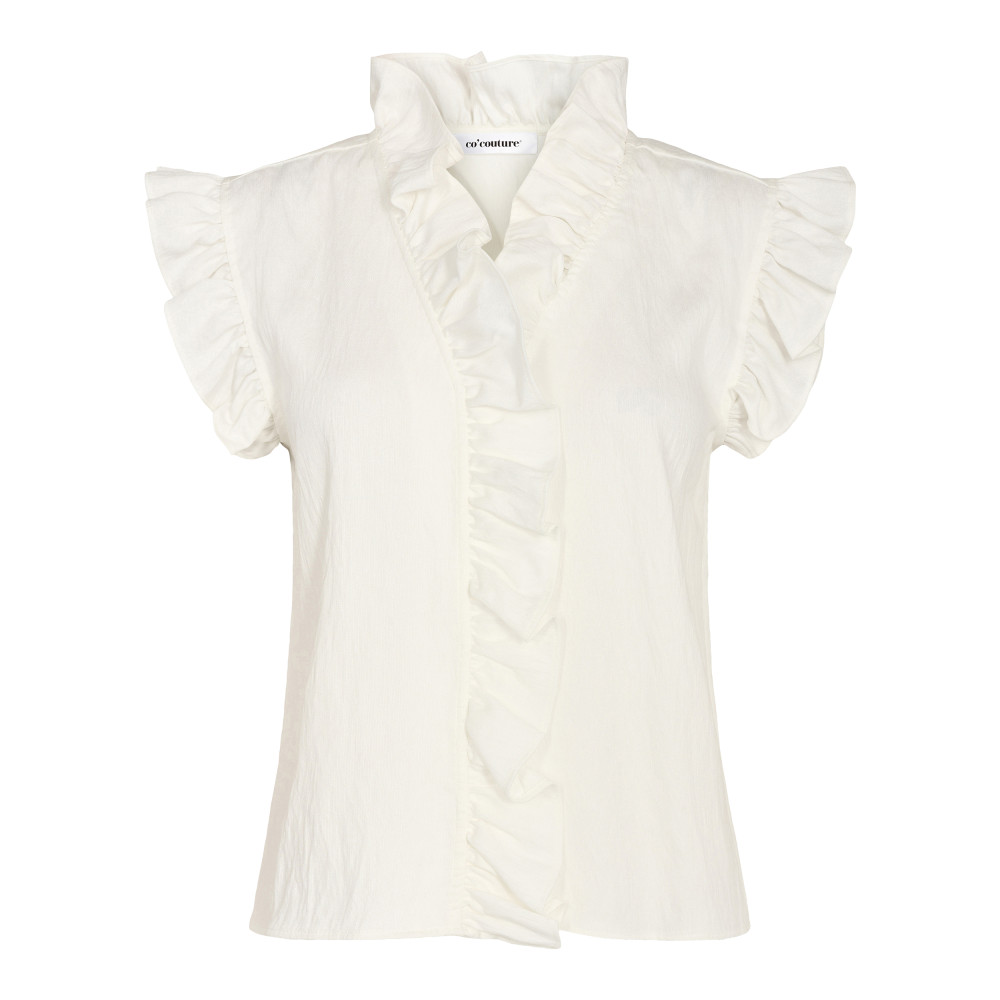 Co'Couture Sueda Frill top
