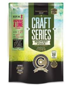 Raspberry & Lime Cider Pouch (No. 8)