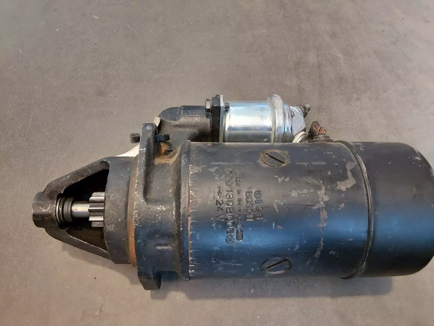 Starter overhalt 24V Volvo Felt