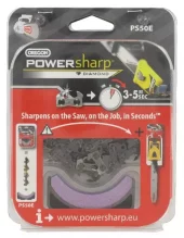 Kjedesett Powersharp Sagkjede og Slipestein.