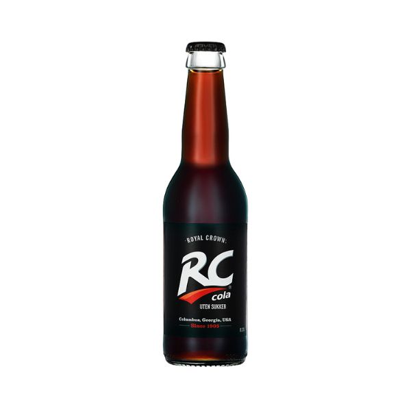 RC Cola uten sukker 0,33l 24pk