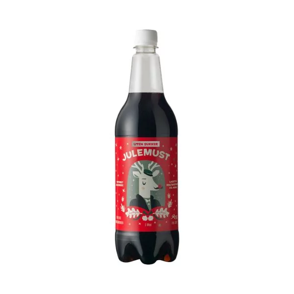 Roma Julemust uten sukker 1l 12pk