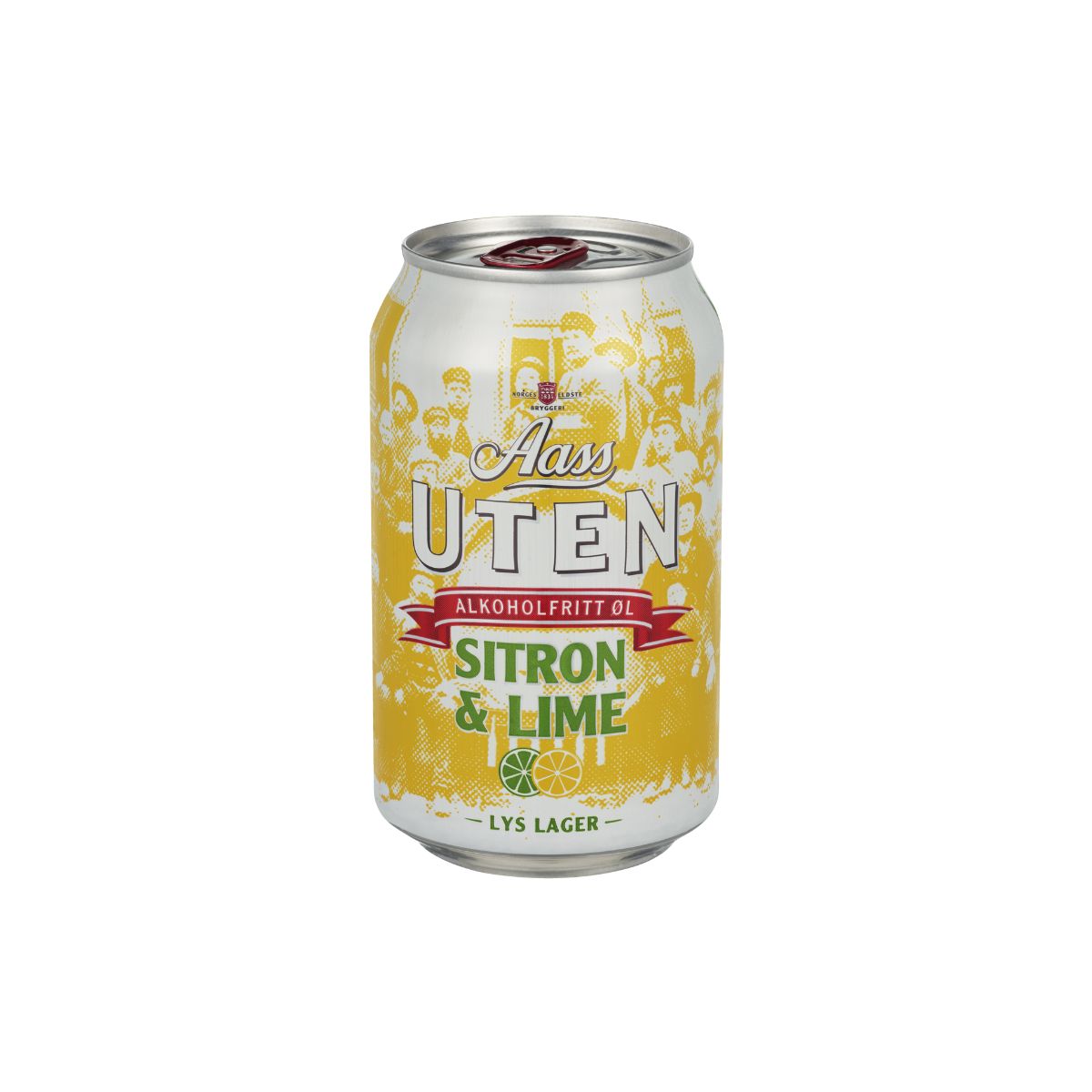 Aass Uten Sitron & Lime 0.33l